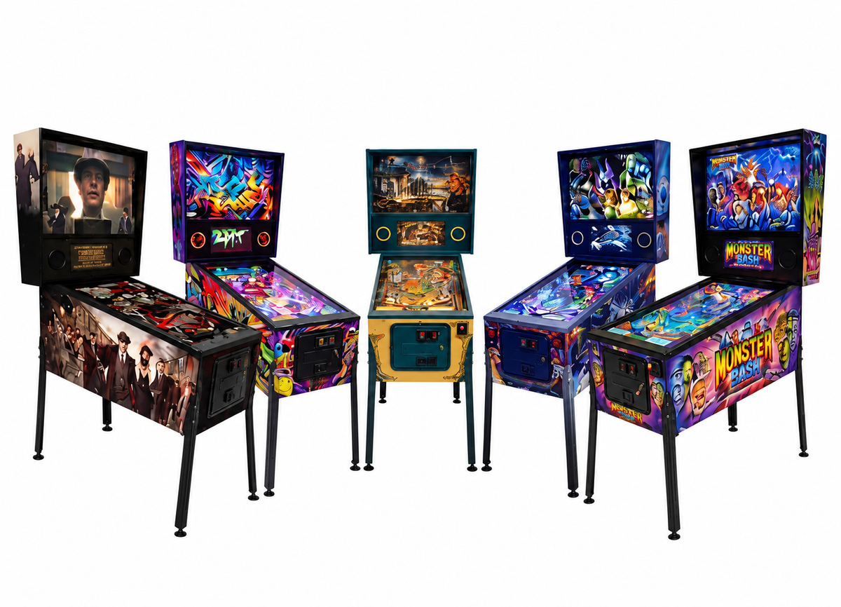 VOTRE FLIPPER D'ARCADE100 % PERSONNALISABLE
